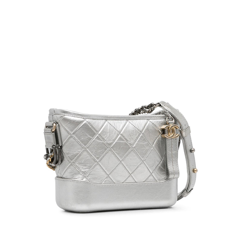 Chanel Small Metallic Gabrielle Crossbody Bag (SHG-HbtRXo)