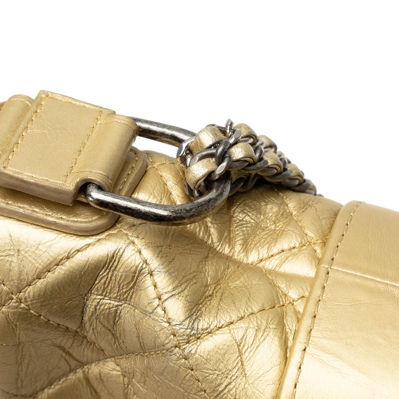 Chanel Small Metallic Lambskin Gabrielle Crossbody (SHG-gD1FHy)