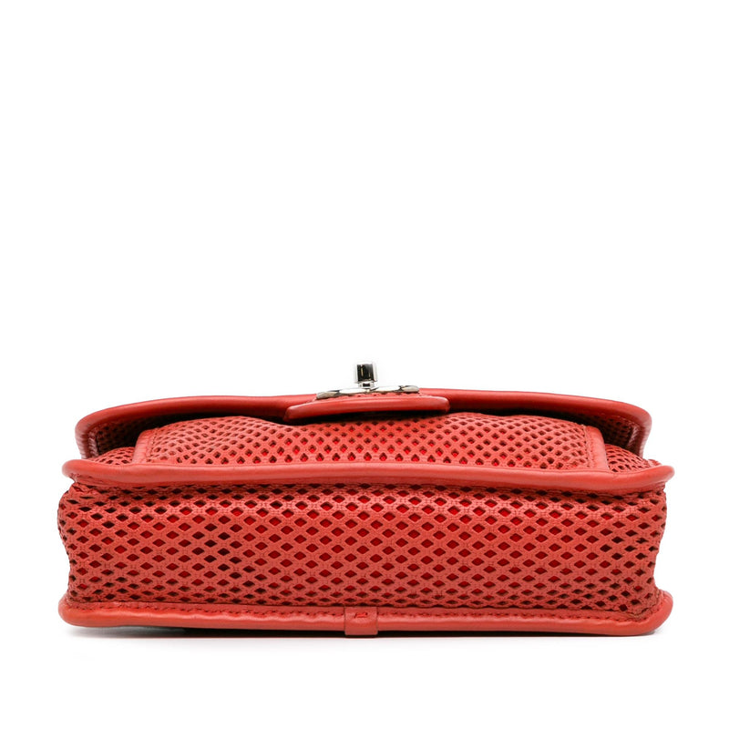 Chanel Small Perforated Calfskin Up In The Air Flap (SHG-iEf845)