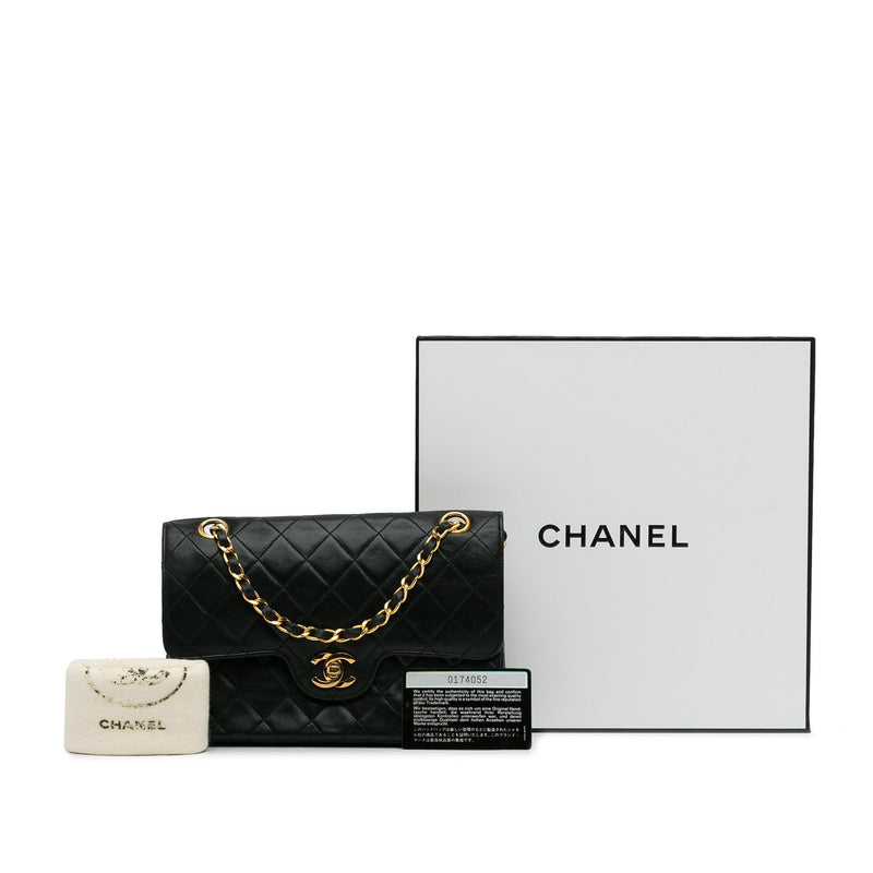 Chanel Small Quilted Double Flap Bag (SHG-L6Ce7A)