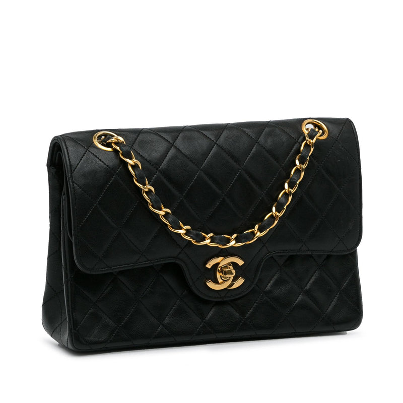 Chanel Small Quilted Double Flap Bag (SHG-L6Ce7A)