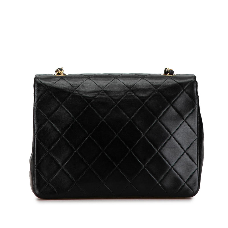 Chanel Square Classic Quilted Lambskin Flap (SHG-NCKAmV)