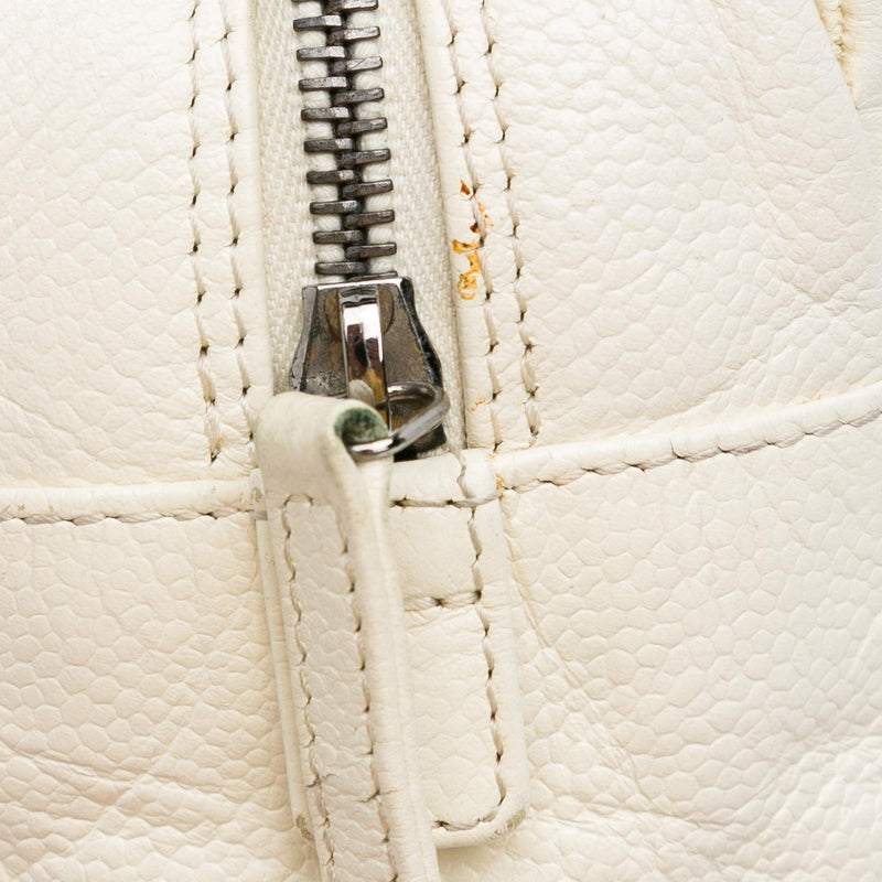 Chanel Square Stitch LAX Bowler Bag (SHG-MakcWZ)