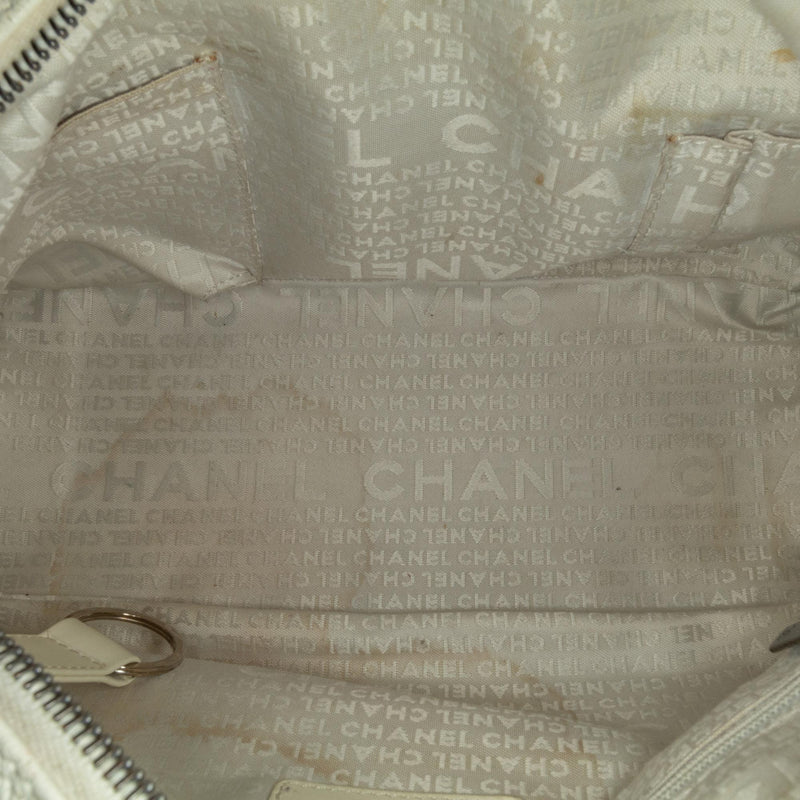 Chanel Square Stitch LAX Bowler Bag (SHG-MakcWZ)