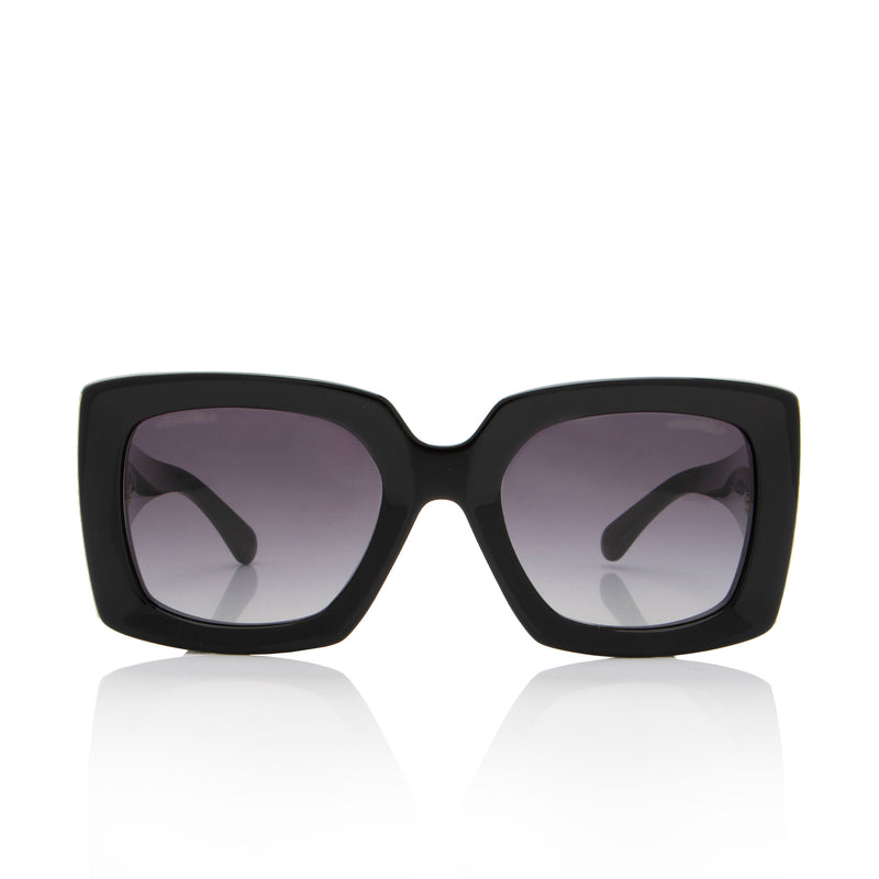 Chanel Oversize CC Square Sunglasses (SHF-bYR0Yc)