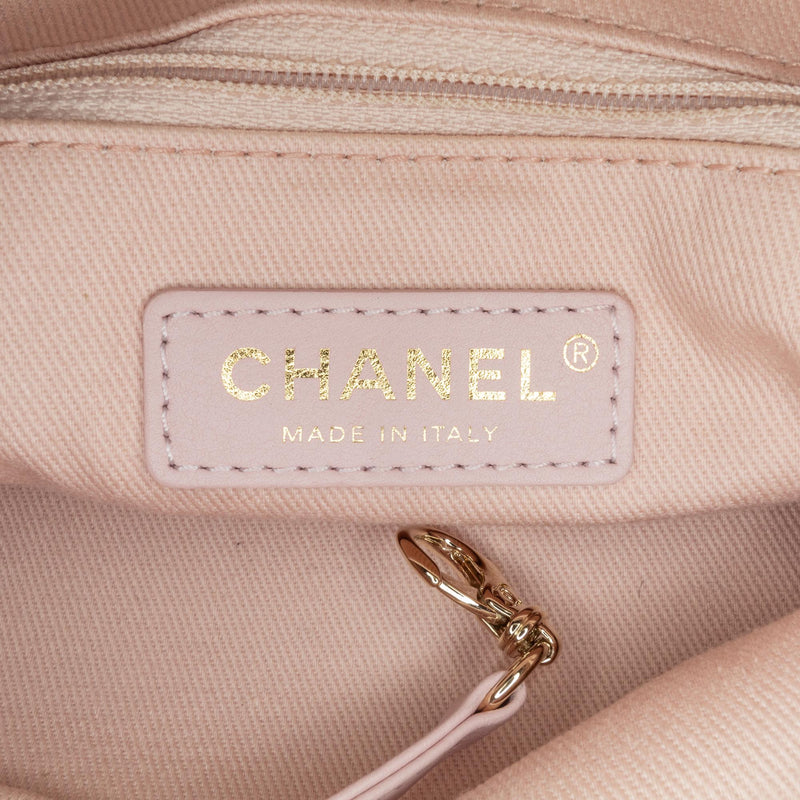 Chanel Tweed Deauville Drawstring Bucket Bag (SHG-2B1zbV)