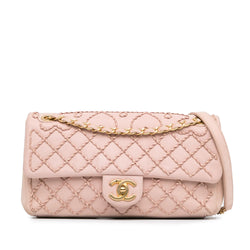 Chanel Twist Quilted Heart Flap (SHG-uZx9EN)