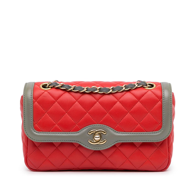 Chanel Two-Tone Day Flap (SHG-hVVcNB)