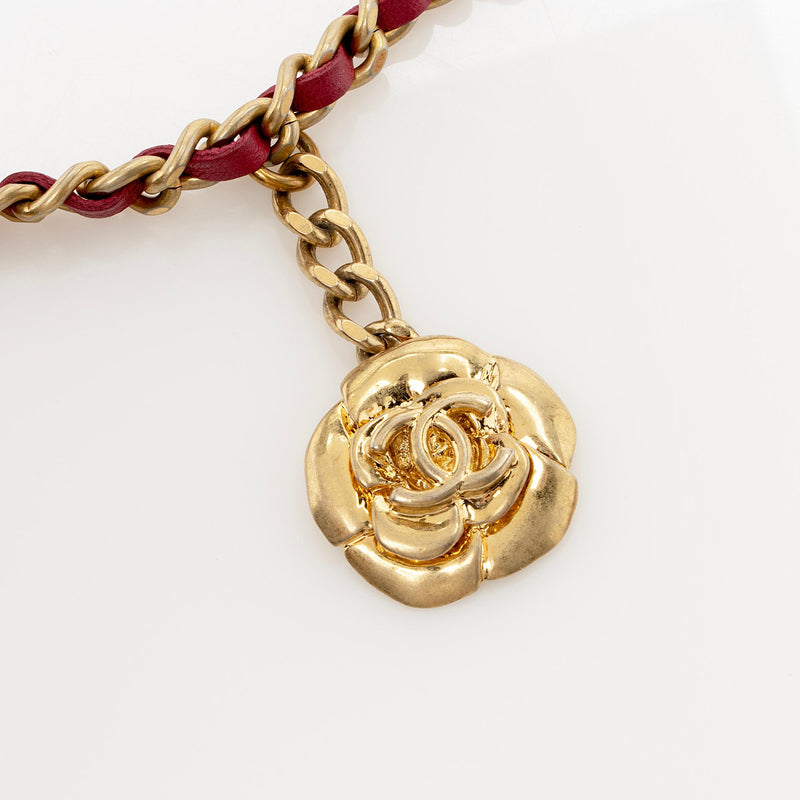 Chanel Velvet Camellia Flap Coin Purse on Chain (SHF-22731) – LuxeDH