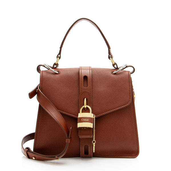 Chloe Calfskin Aby Day Medium Shoulder Bag (SHF-xPqlh7)