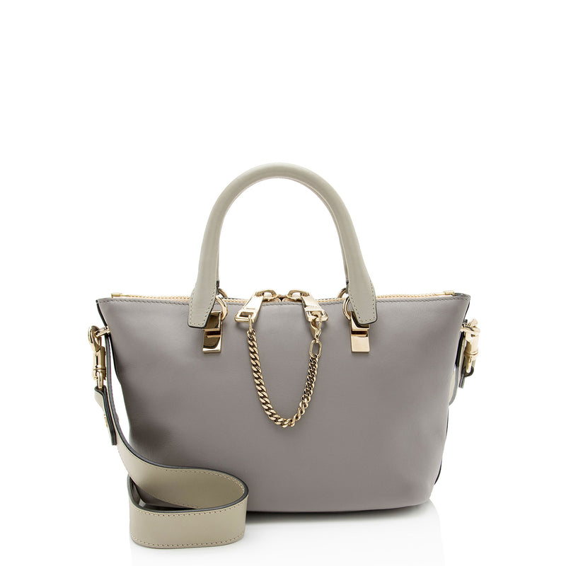 Chloe Calfskin Baylee Mini Shoulder Bag (SHF-bgyhL6)