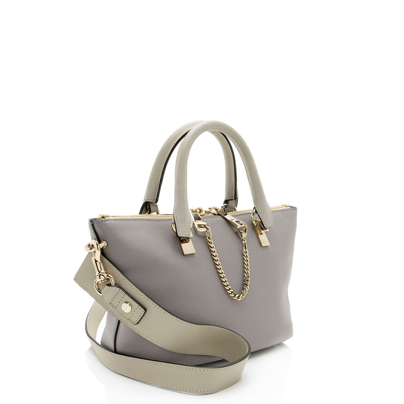 Chloe Calfskin Baylee Mini Shoulder Bag (SHF-bgyhL6)