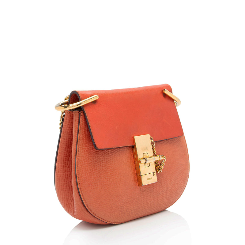 Chloe Lambskin Drew Mini Shoulder Bag (SHF-rHRlQr)