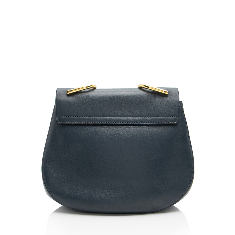 Chloe Lambskin Suede Drew Small Shoulder Bag (SHF-wJkGj5)