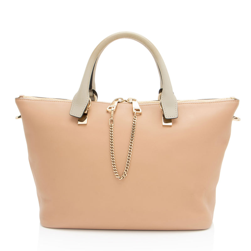 Chloe Leather Baylee Medium Shoulder Bag (SHF-vDfIn6)