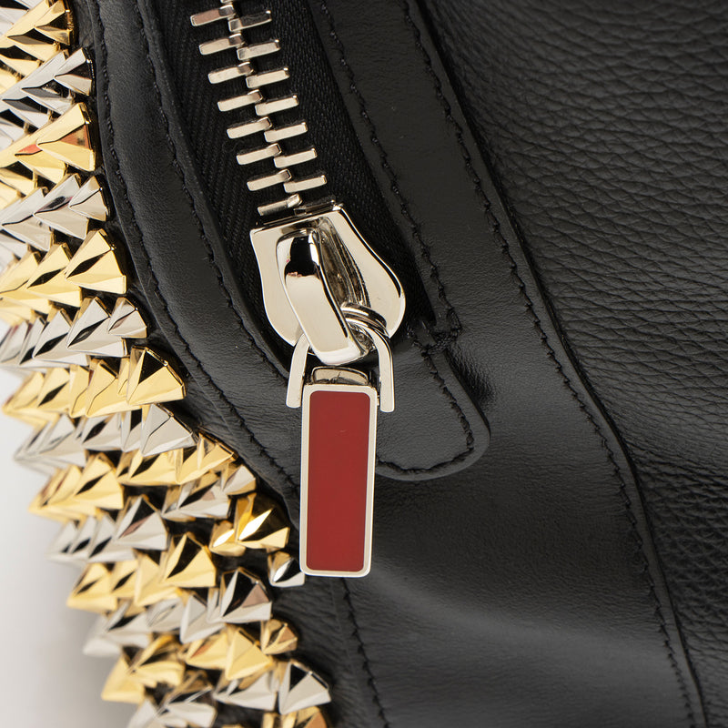 Christian Louboutin Leather Spiked Explorafunk Backpack (SHF-CUzlR1)