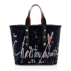 Christian Louboutin Canvas Frangibus Tote (SHF-Ki2T7y)