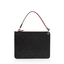 Christian Louboutin Embossed Leather Cabata Loubinthesky Pochette (SHF-LxPtg4)