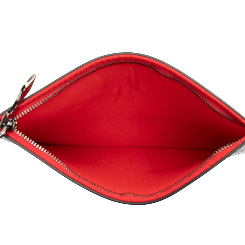 Christian Louboutin Embossed Leather Cabata Loubinthesky Pochette (SHF-LxPtg4)