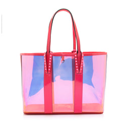 Christian Louboutin Iridescent PVC Small Tote (SHF-TnmBm0)