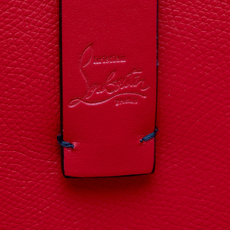 Christian Louboutin Leather Cabata Tote (SHF-rum3ro)