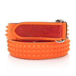 Christian Louboutin Leather Spiked Loubi Belt - Size 38 / 95 (SHF-OdkKtJ)