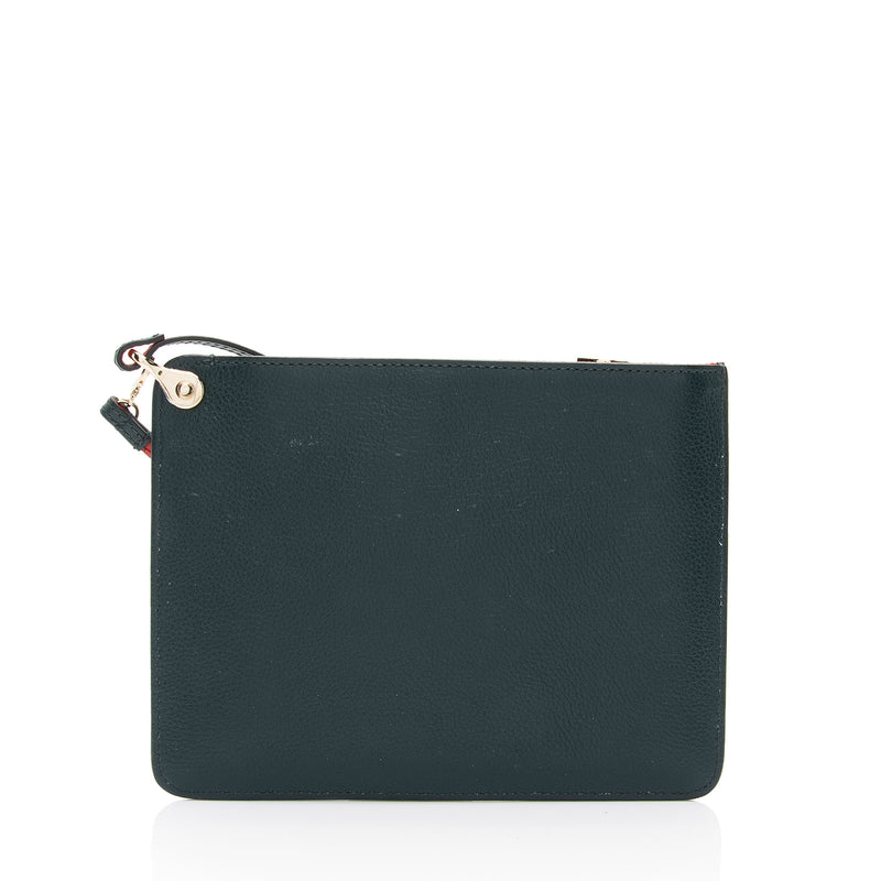 Christian Louboutin Leather Pochette (SHF-AwB0dE)