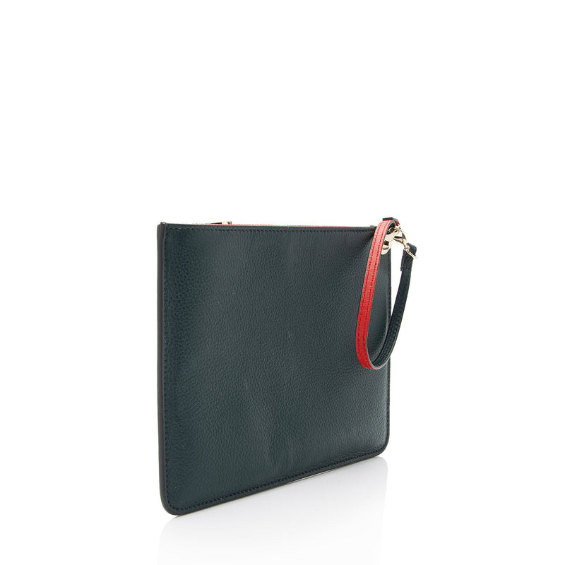 Christian Louboutin Leather Pochette (SHF-AwB0dE)