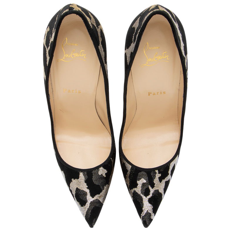 Christian Louboutin Lurex Feline So Kate Pumps - Size 9.5 / 39.5 (SHF-pSYUO8)