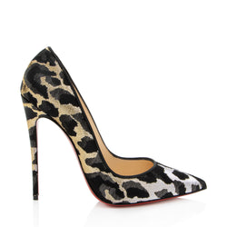 Christian Louboutin Lurex Feline So Kate Pumps - Size 9.5 / 39.5 (SHF-pSYUO8)