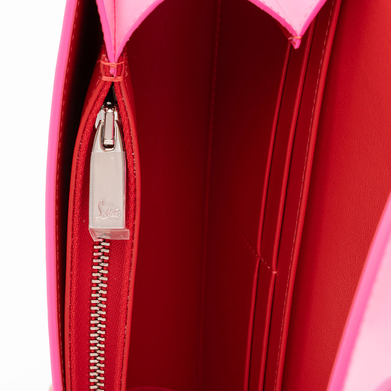 Patent leather crossbody bag Christian Louboutin Red in Patent