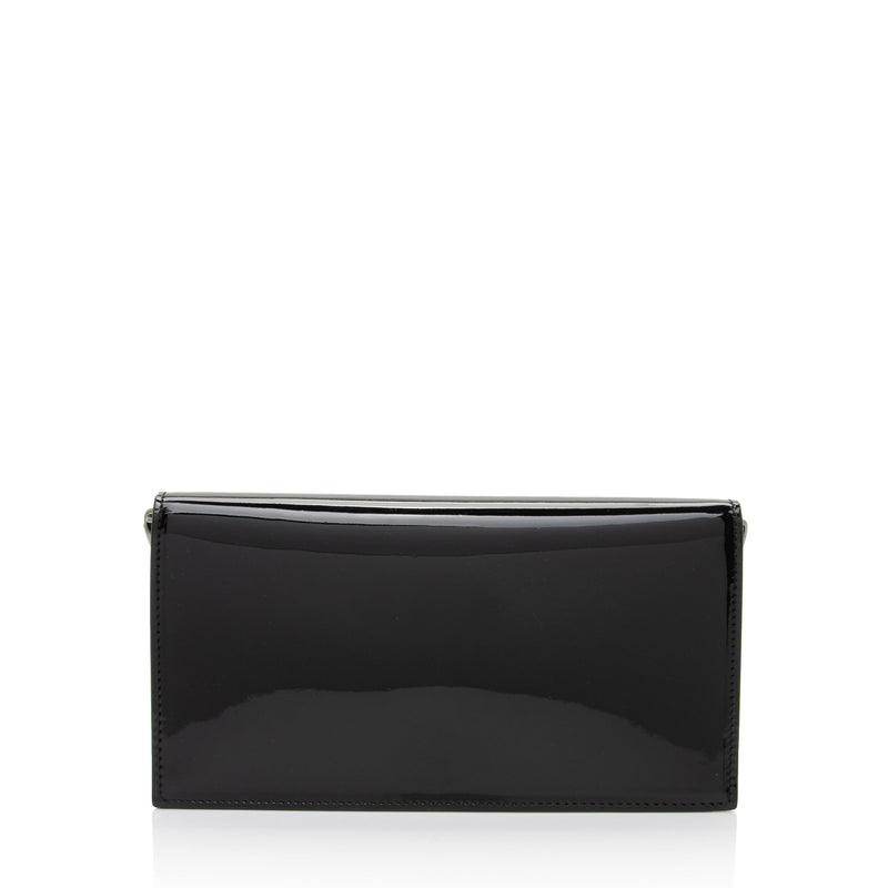 Christian Louboutin Patent Leather Loubi54 Clutch (SHF-ZH1AVI)