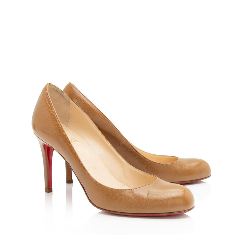 Christian Louboutin Patent Leather Simple Pumps - Size 6.5 / 36.5 (SHF-W8M9sb)