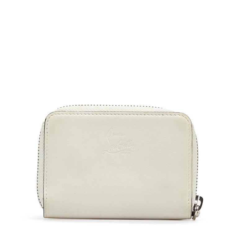 Christian Louboutin Studded Leather Coin Pouch (SHG-jmBxkn)