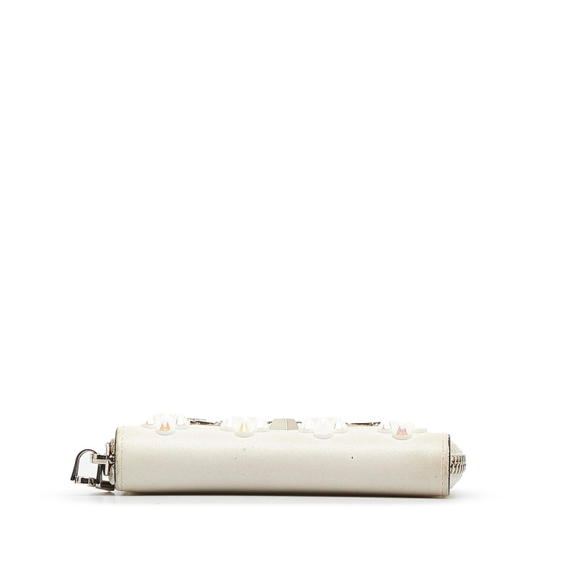 Christian Louboutin Studded Leather Coin Pouch (SHG-jmBxkn)