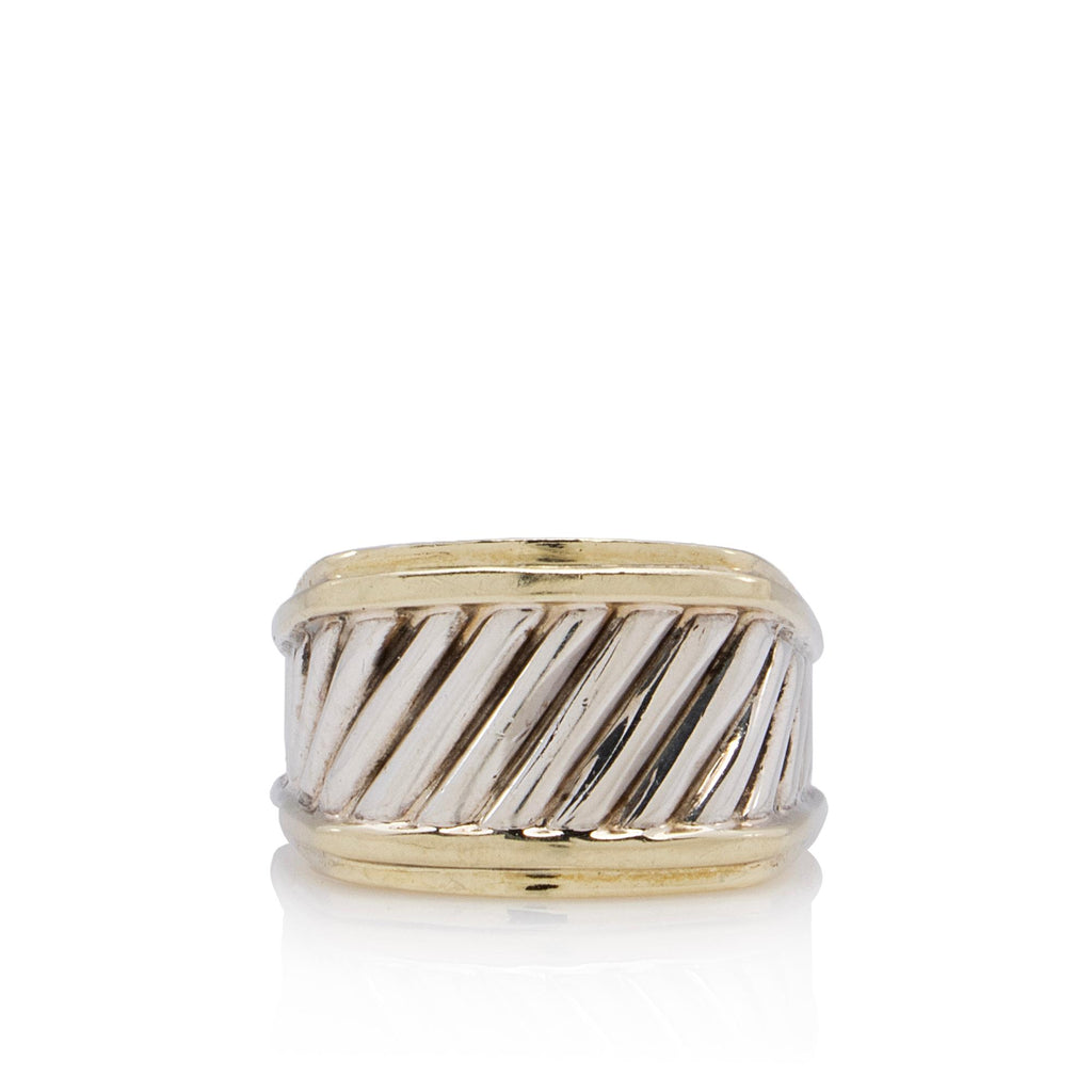 Louis Vuitton Damier White Ring - Size 9