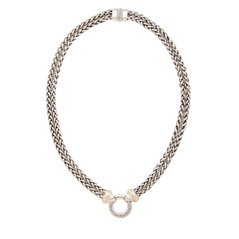 David yurman sale double wheat necklace