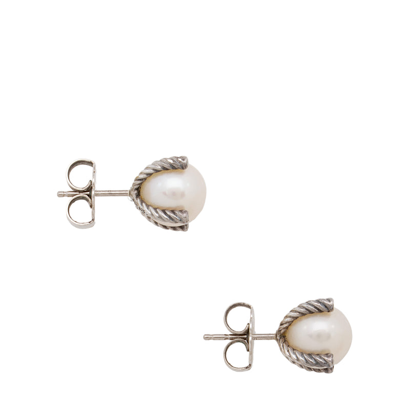 David Yurman DY Madison® Pearl Chain Drop Earrings with 18K Yellow Gol –  Moyer Fine Jewelers