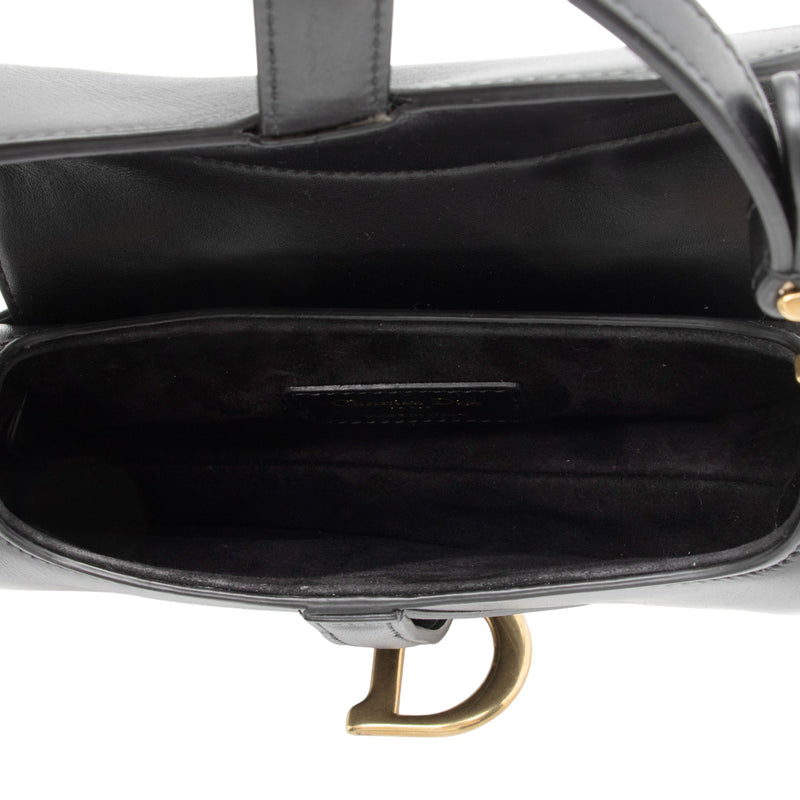 Dior Calfskin Saddle Mini Bag (SHF-fbqPuW)