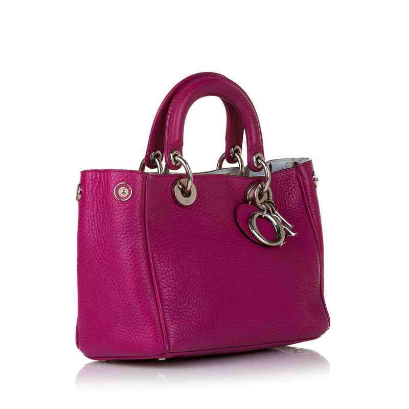 Dior Diorissimo Leather Satchel (SHG-34470)