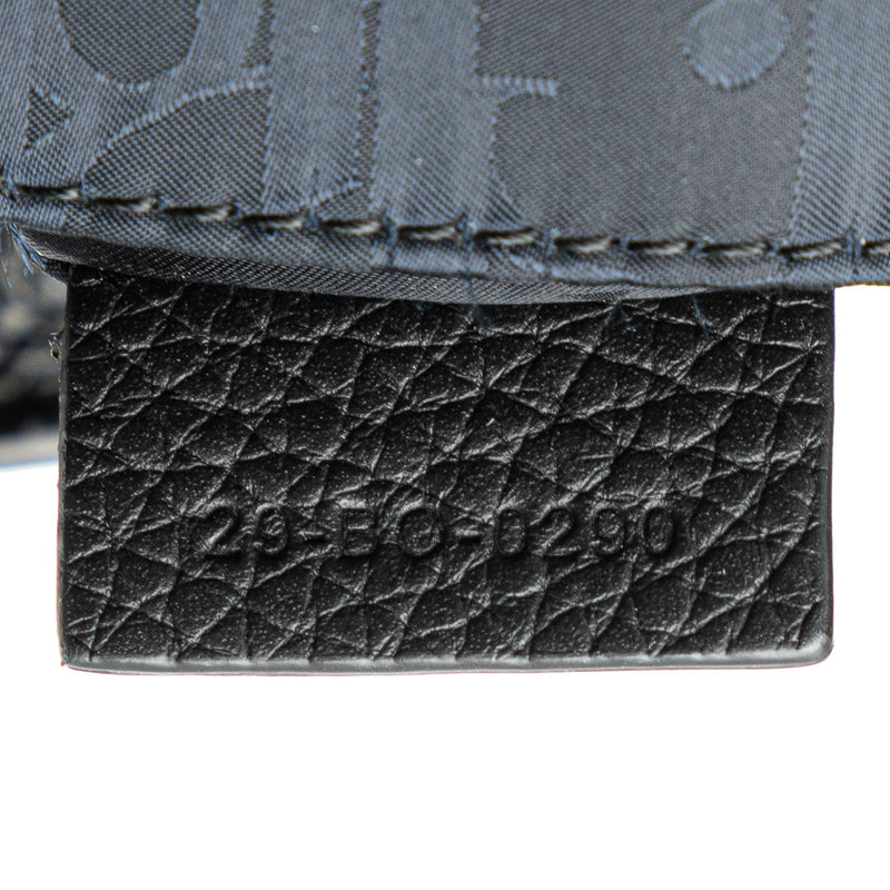 Dior Grained Calfskin Saddle Soft Bag (SHG-n8ertx)