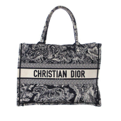 Christian Dior Embroidered Dioriviera Toile de Jouy Book Tote