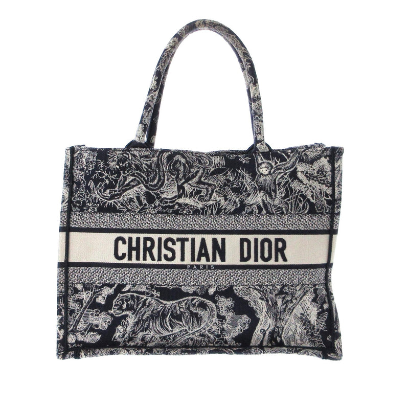 Christian Dior  Riviera Red Linen Dior Book Bag
