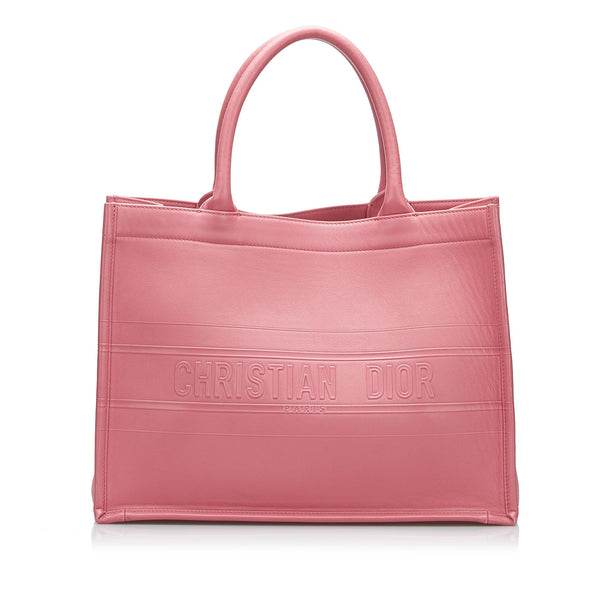 Dior Medium Embossed Book Tote (SHG-Isto1C)