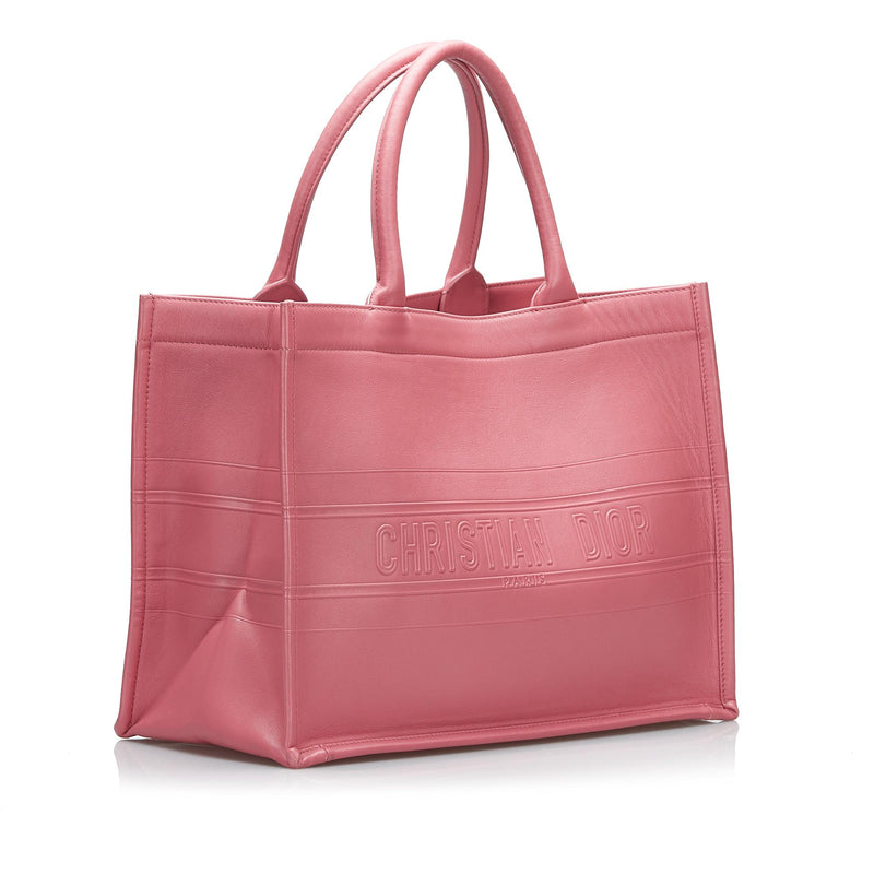 Dior Medium Embossed Book Tote (SHG-Isto1C)