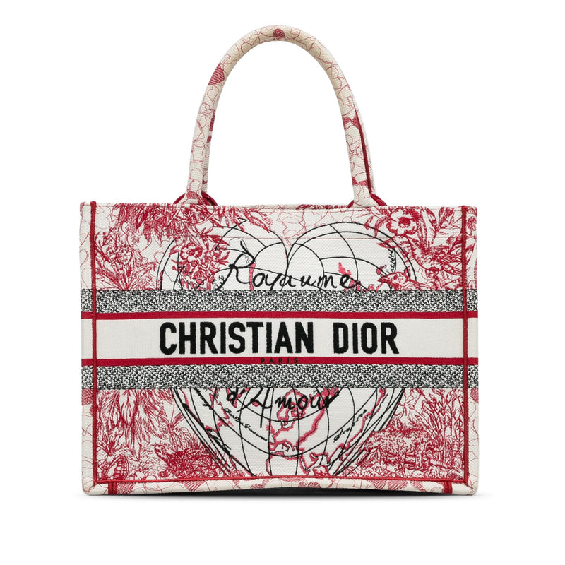 Dior Medium Royaume d'Amour Book Tote (SHG-4Dj50W)