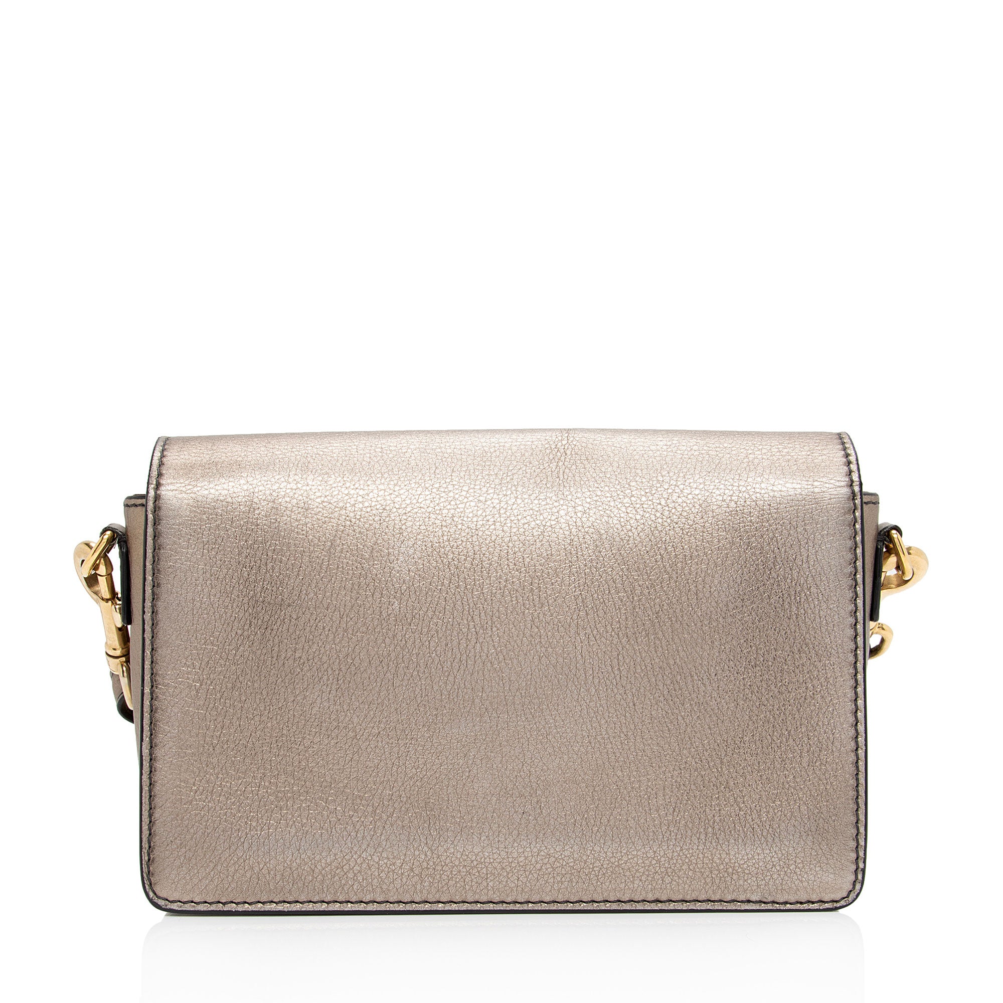 Dior Metallic Grained Calfskin Dio(R)evolution Flap Bag (SHF-ud74bp)