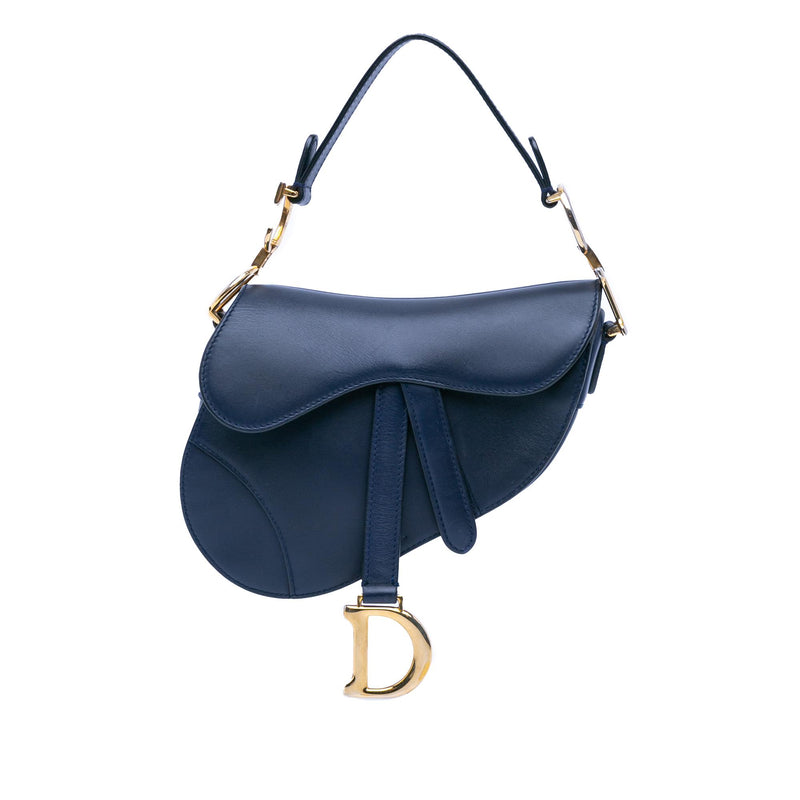 Dior Mini Leather Saddle (SHG-E0HuBr)