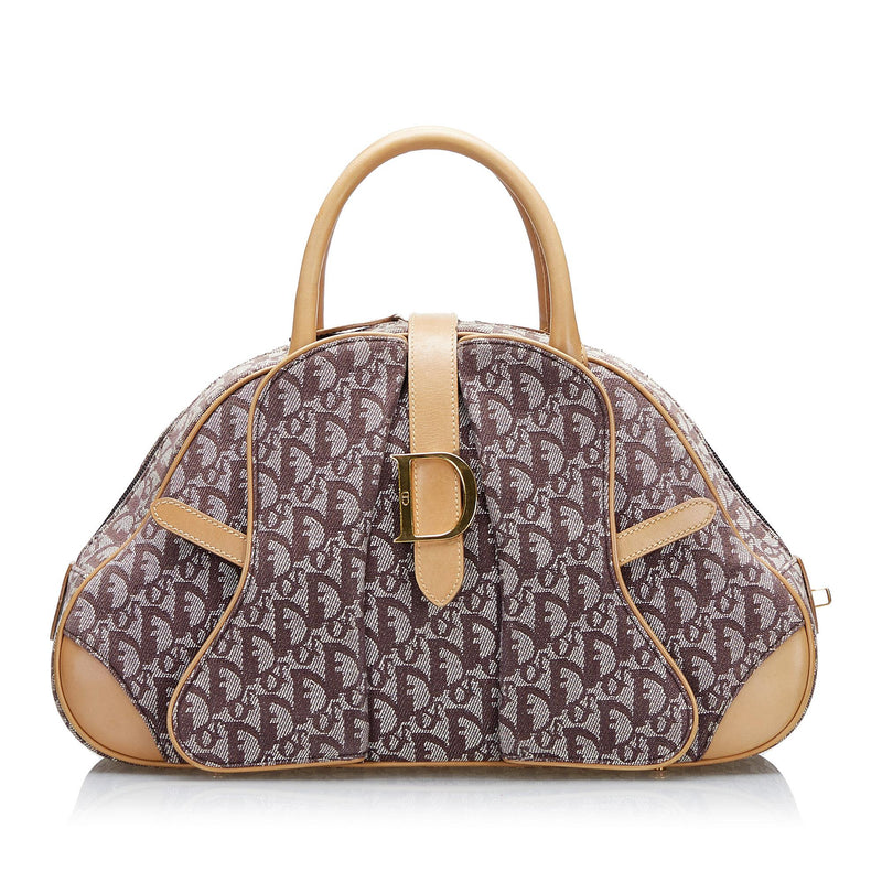 Dior Vintage Dior monogram Oblique/bowling Speedy bag