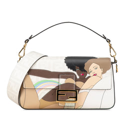 Fendi Bikini Girls Zucca Baguette Satchel (SHG-9Ik26n)